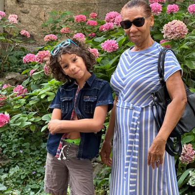 Dylan et Matilde sa mamie